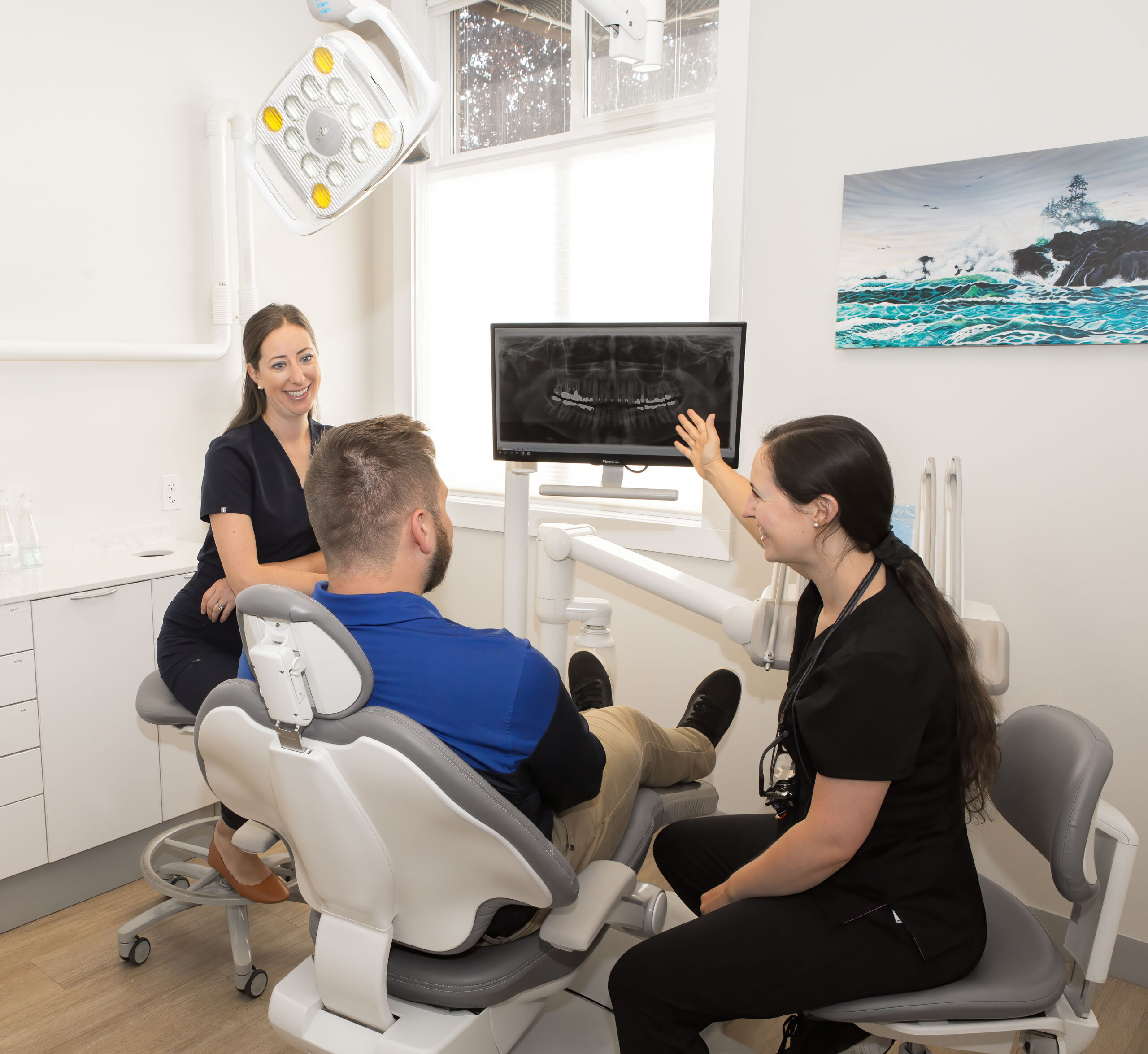 Harewood Dental Clinic a group of people in a dental office
